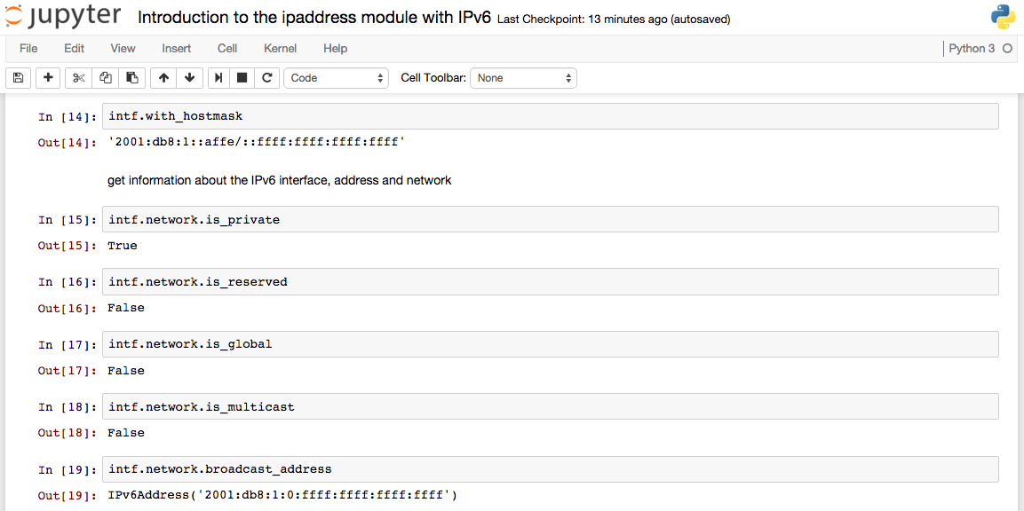 Introduction To The Python Ipaddress Module - Coding Networker Blog