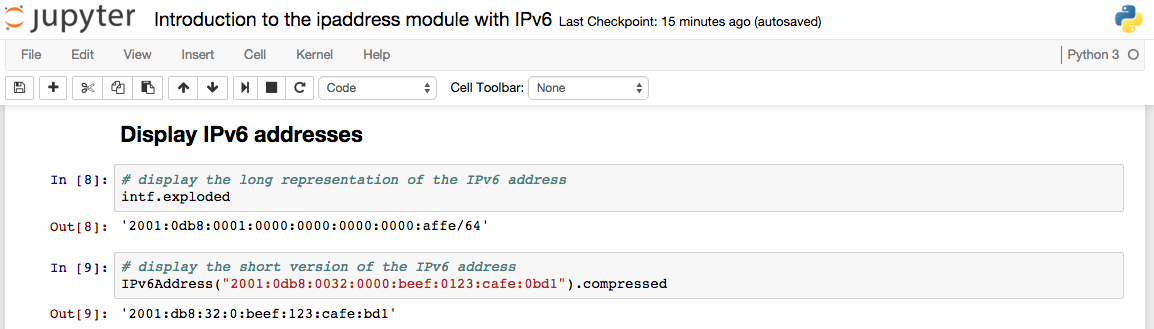 Introduction To The Python Ipaddress Module - Coding Networker Blog