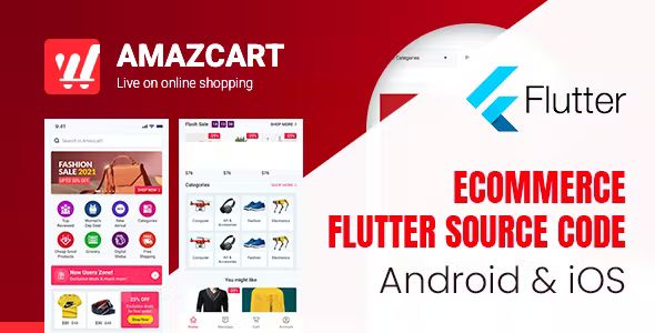 Amazy Flutter Amaz Cart V1 6 0 Ecommerce Flutter Source Code For Android And Ios Nulled - HD Nature Arts for Desktop