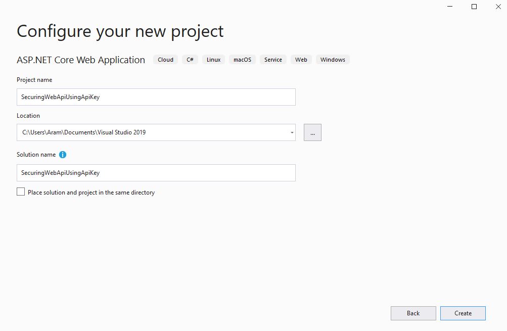 Secure ASP.NET Core Web API using API Key Authentication - Coding Sonata