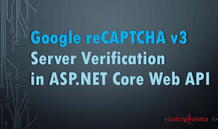 Google reCAPTCHA v3 Server Verification in ASP.NET Core Web API