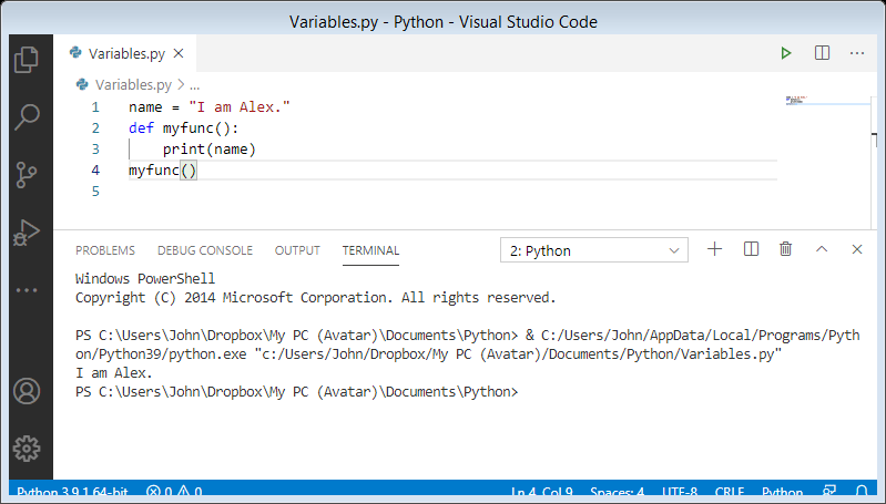 Introduction to Python Variables Concept - codingstreets