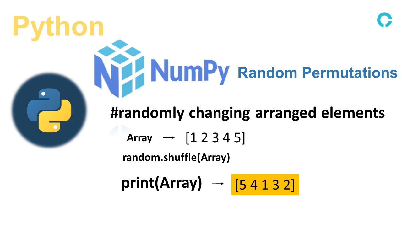 Introduction to Python Numpy Random Permutations - codingstreets