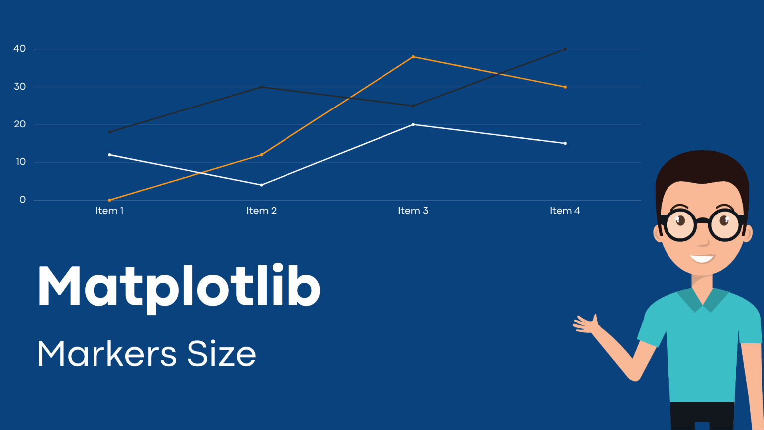 Introduction to Python Matplotlib Markers - codingstreets