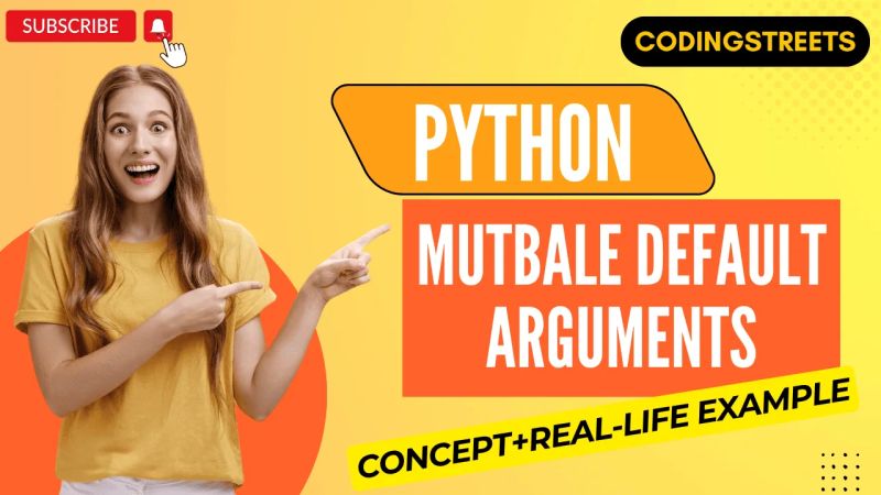 Question 20 Understanding Default Mutable Arguments In Python - High Resolution Colorful Backgrounds for Desktop
