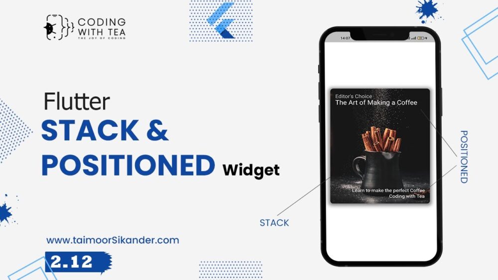 Stack and positioned widget in flutter Stack and positioned widget in flutter