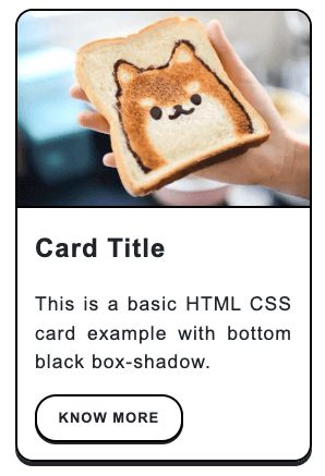 Css Card Design 2 Bottom Box Shadow Coding Yaar - Mountain Pattern Collection - High Resolution Quality