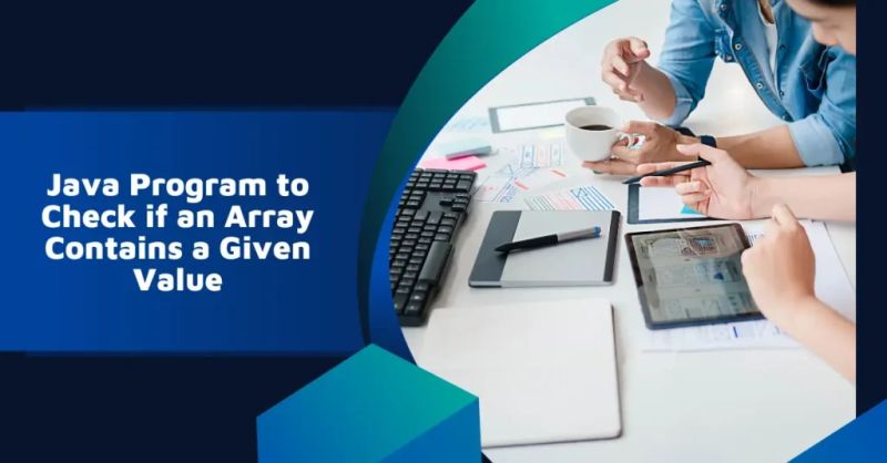 Java Program To Check If An Array Contains A Given Value Or Not Java - Retina Landscape Wallpapers for Desktop
