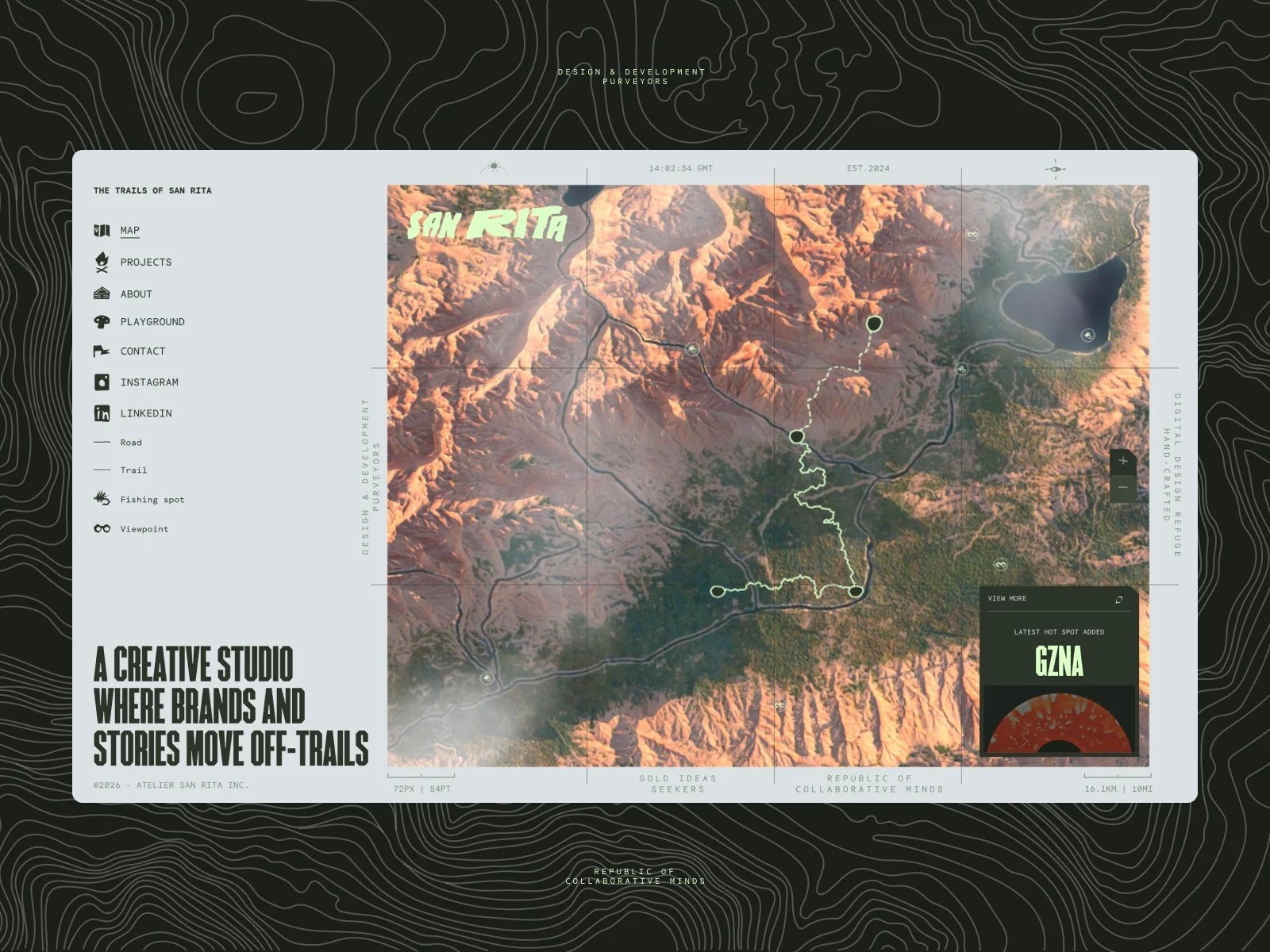 Best Of The Week AI Agents Topographic Web Design And Type That Lives