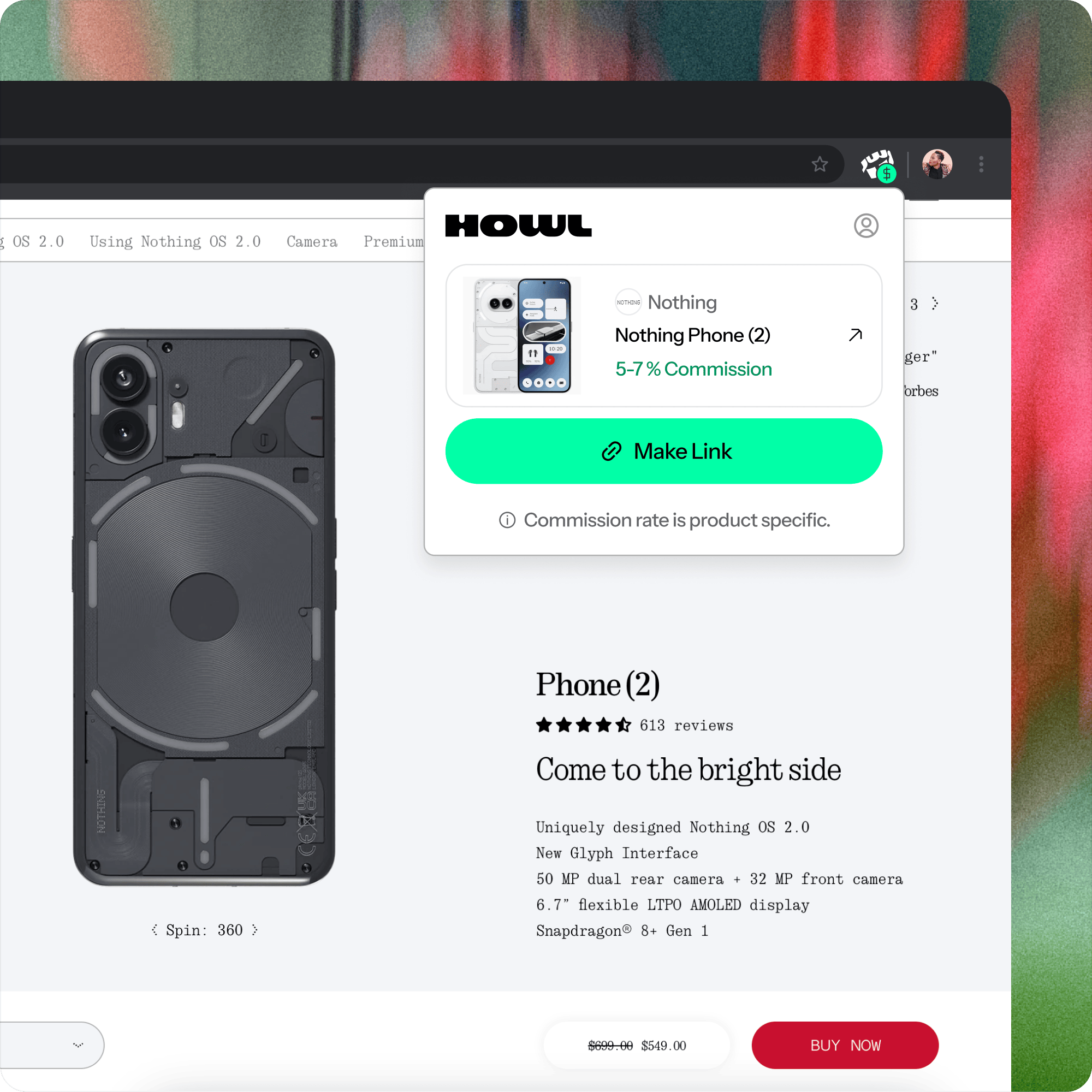 Howl_Chrome_Extension