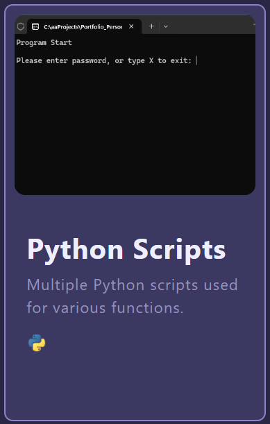 Python Scripts