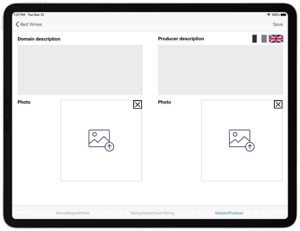 Wine Domain and Producer notes and photos