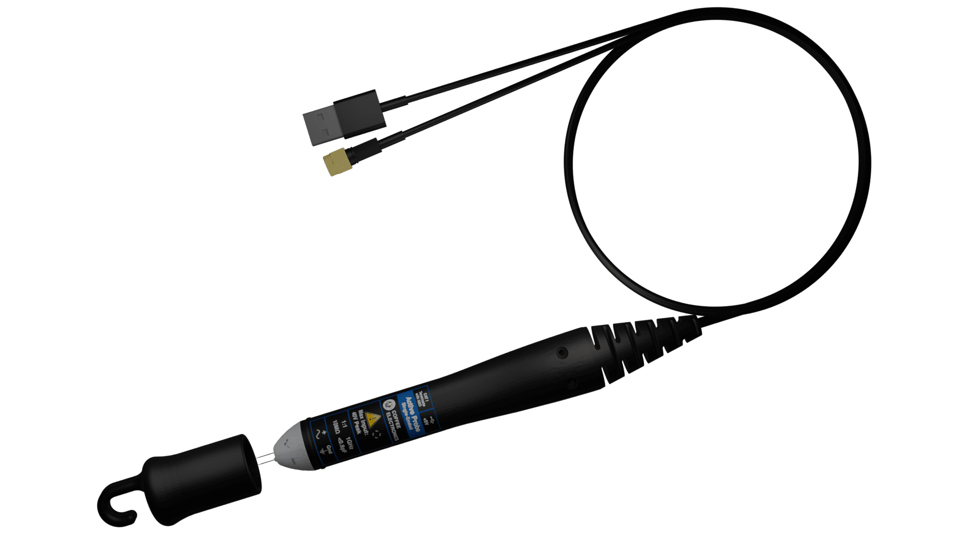 Inclined Active Probe with cover.
