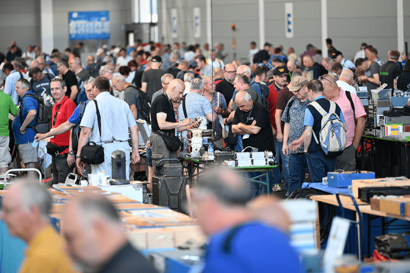 General view of the HAM RADIO 2024 event.