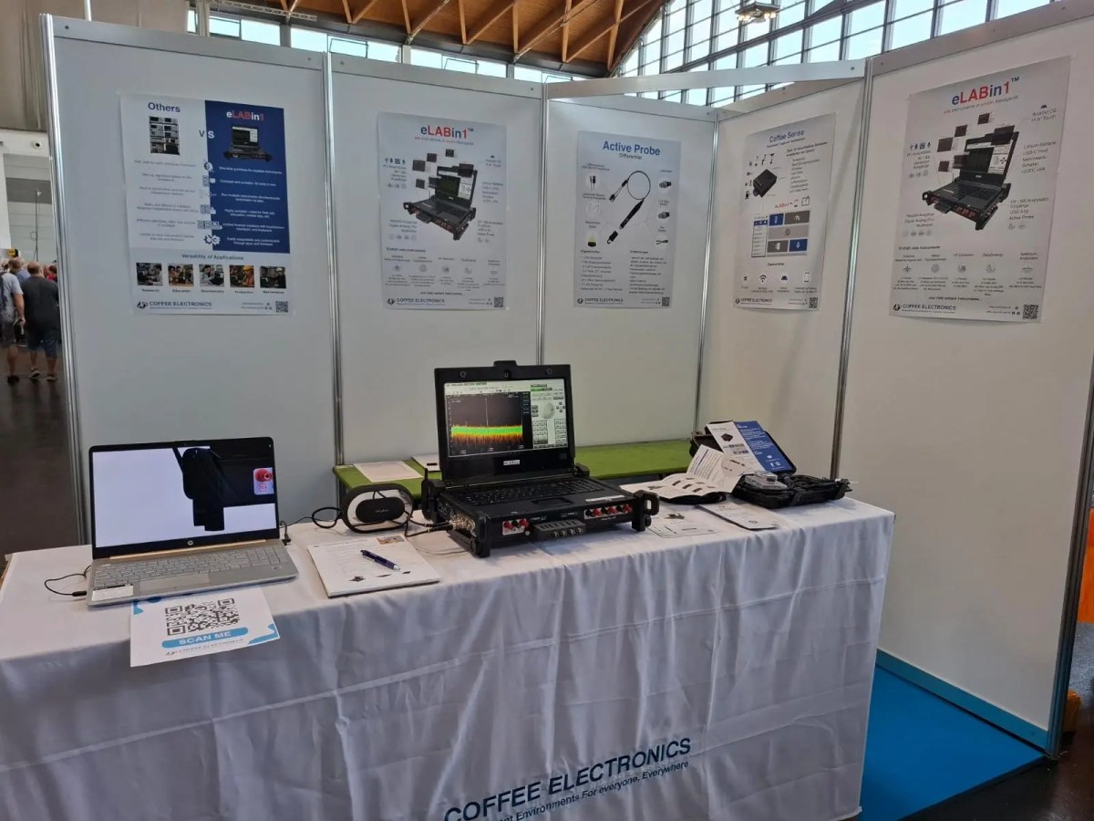 HAMRADIO coffee Stand eLAB