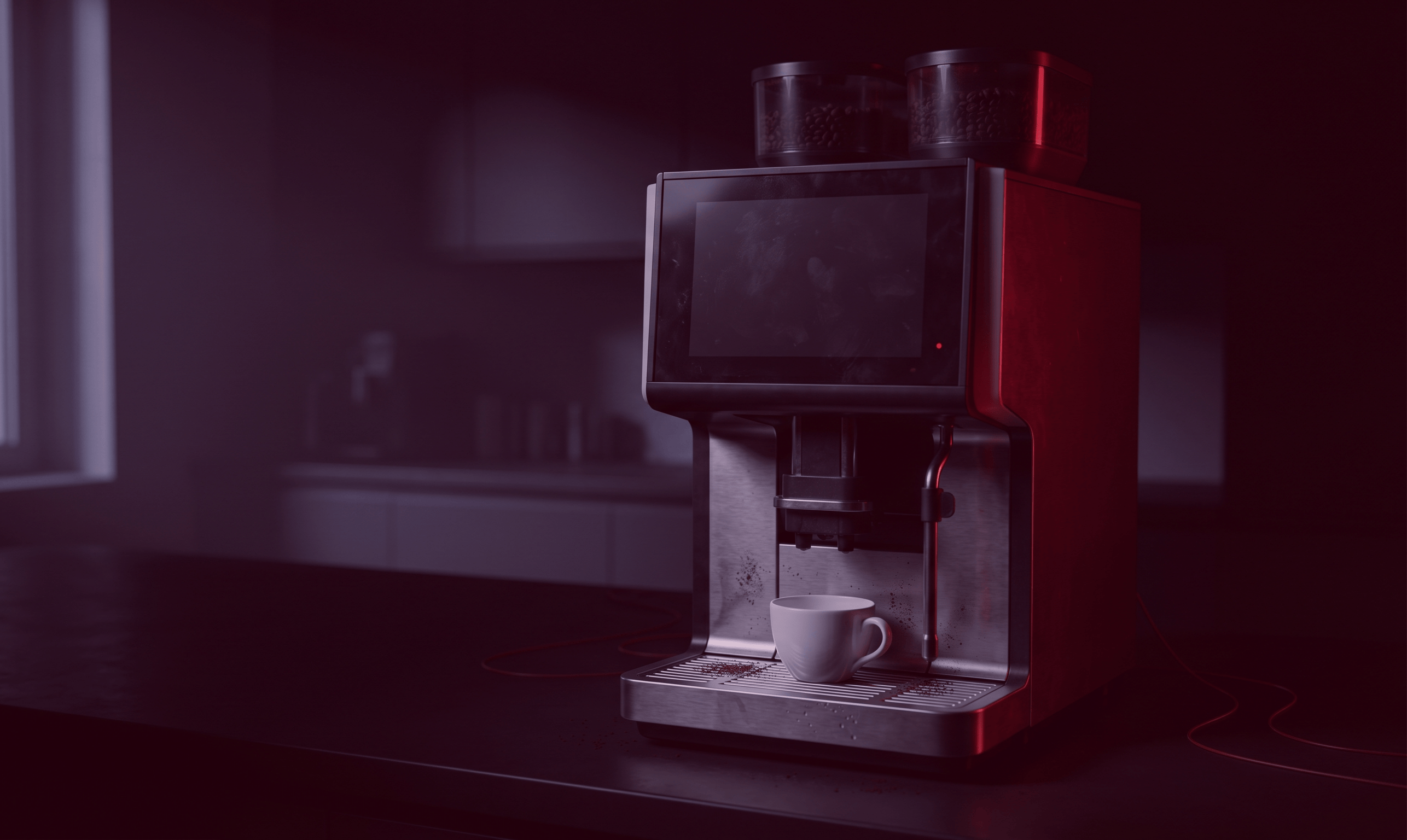 Broken Coffe machine