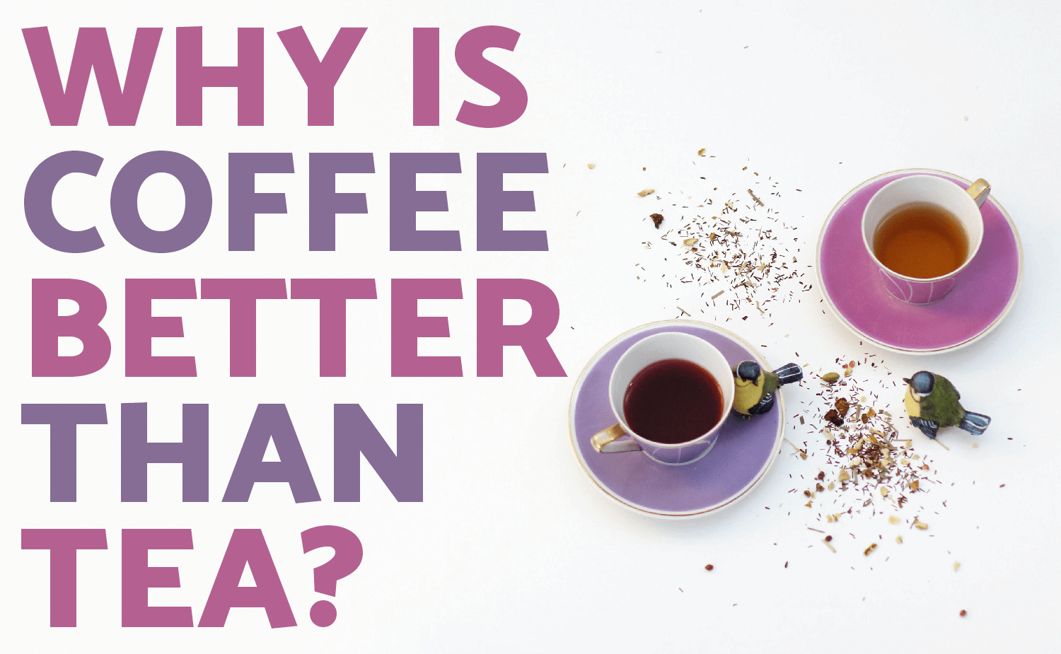 Why Is Coffee Better Than Tea?
