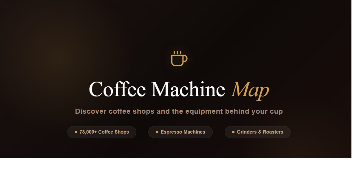Discover Coffee Shops Their Equipment Coffee Machine Map Og Default 