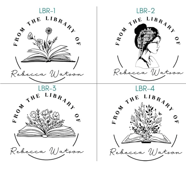 Personalized book embosser - gift idea for book lovers