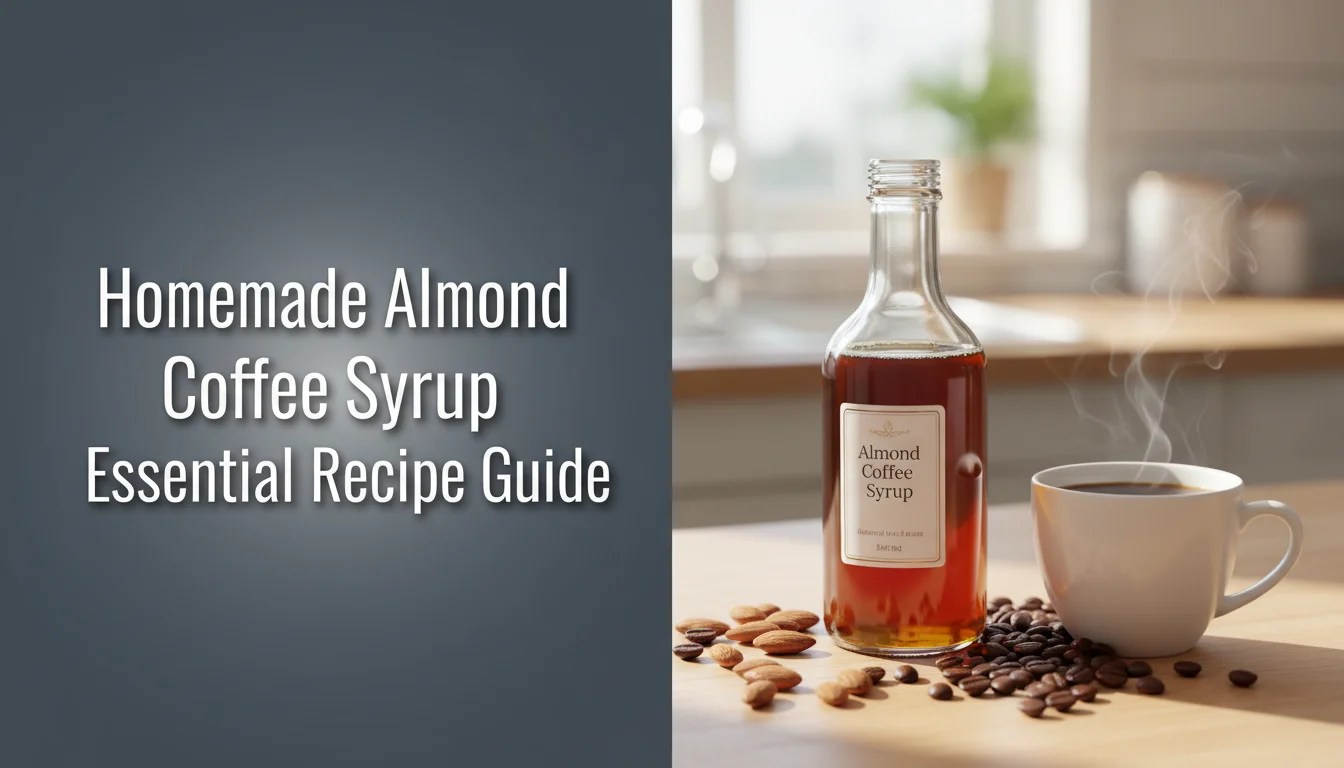 Homemade Almond Coffee Syrup Essential Recipe Guide