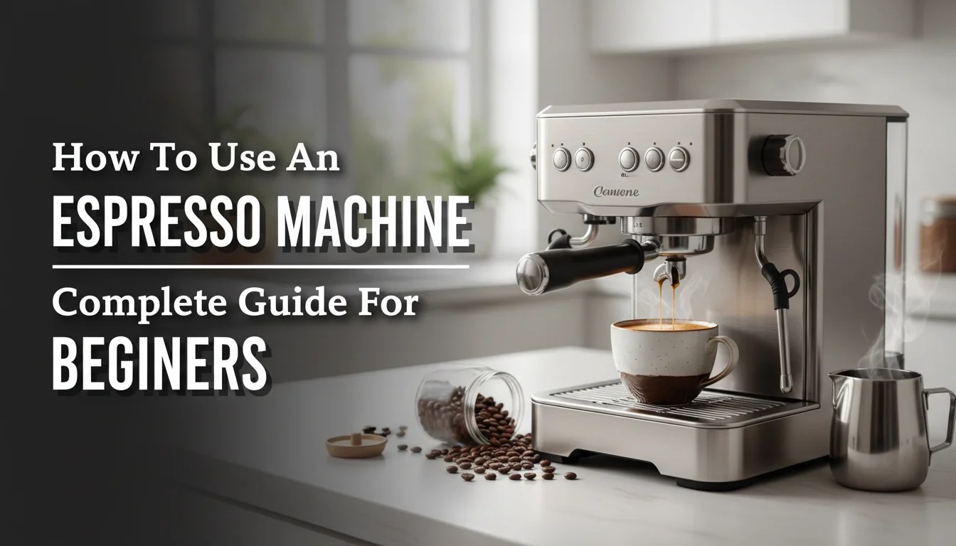How To Use An Espresso Machine Complete Guide For Beginners