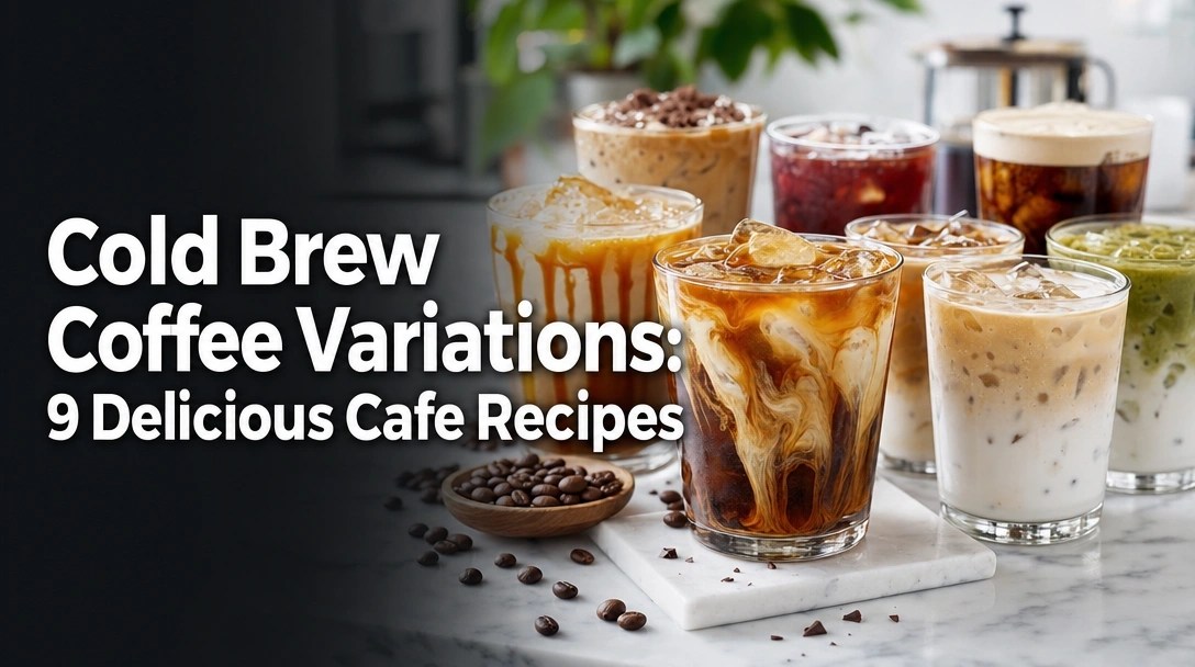 Cold Brew Coffee Variations: 9 Delicious Cafe Recipes