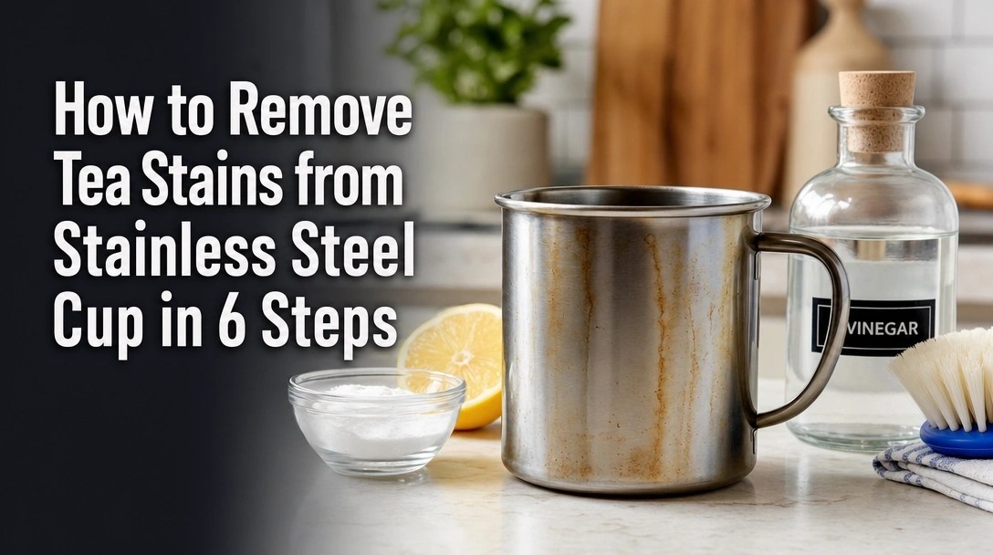 How to Remove Tea Stains from Stainless Steel Cup in 6 Steps
