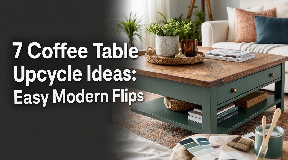 7 Coffee Table Upcycle Ideas: Easy Modern Flips for [year]