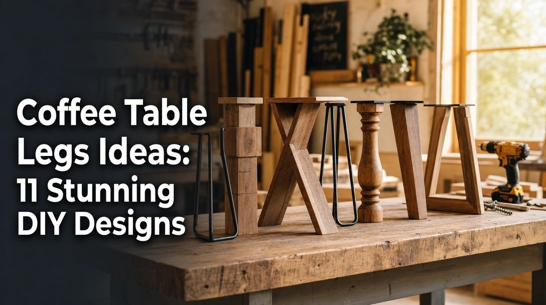 Coffee Table Legs Ideas: 11 Stunning DIY Designs for [year]