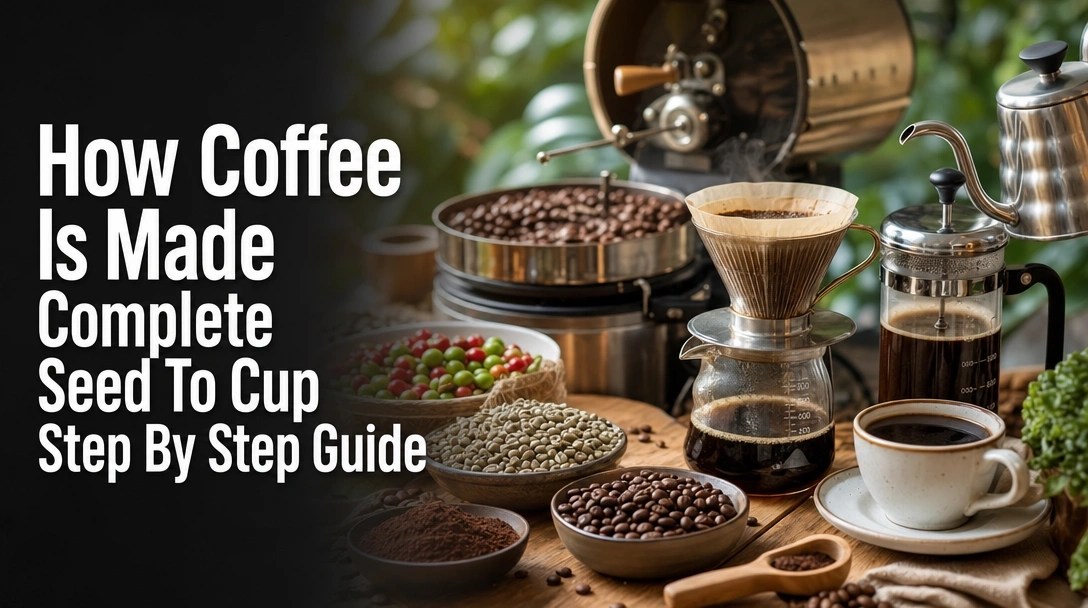 How Coffee Is Made Complete Seed To Cup Step By Step Guide