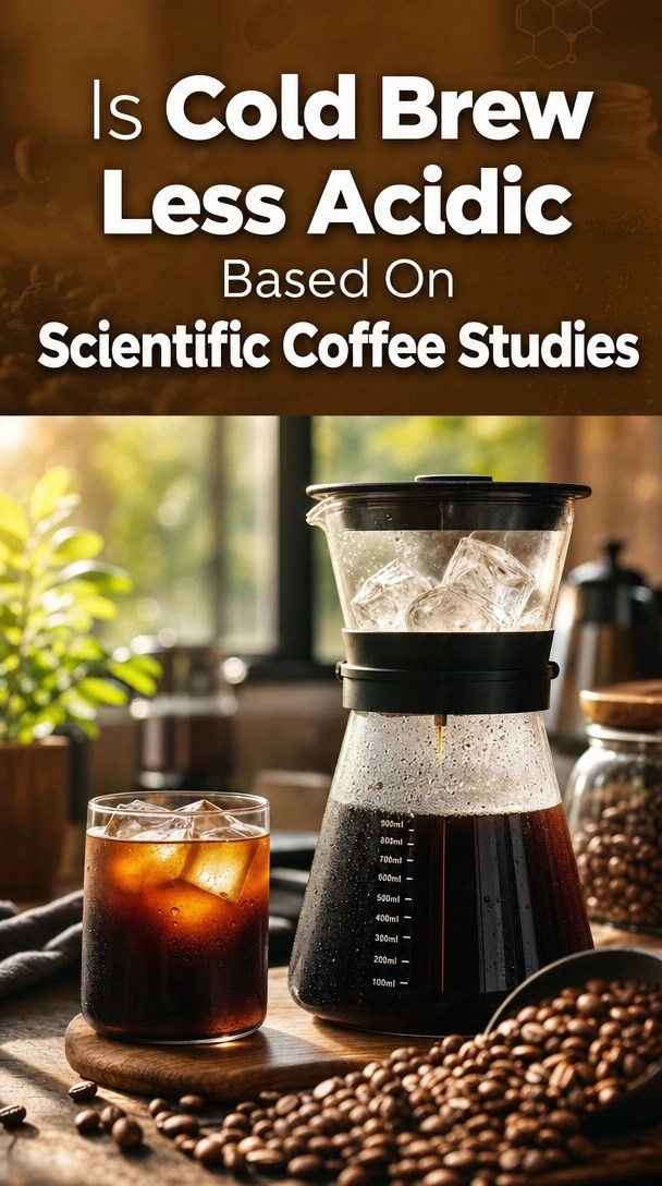 is cold brew less acidic