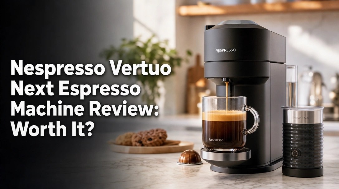 Nespresso Vertuo Next Espresso Machine Review: Worth It?