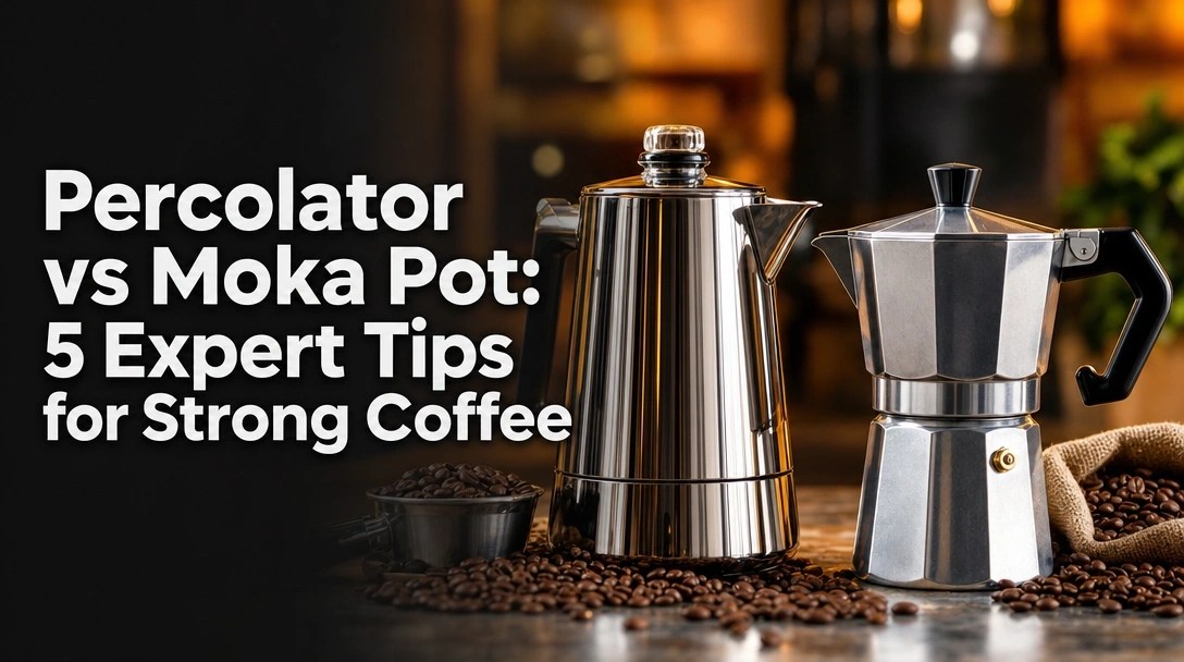 Percolator vs Moka Pot: 5 Expert Tips for Strong Coffee