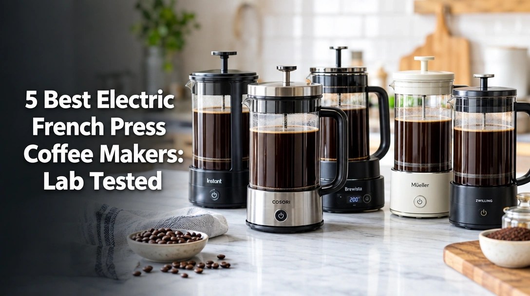 5 Best Electric French Press Coffee Makers: Lab Tested