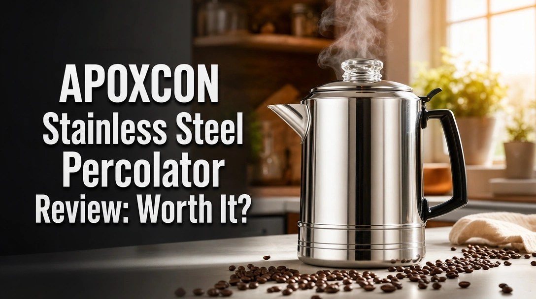 APOXCON Stainless Steel Percolator Review: Worth It?
