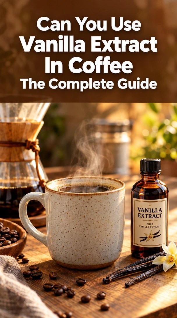 can you use vanilla extract in coffee