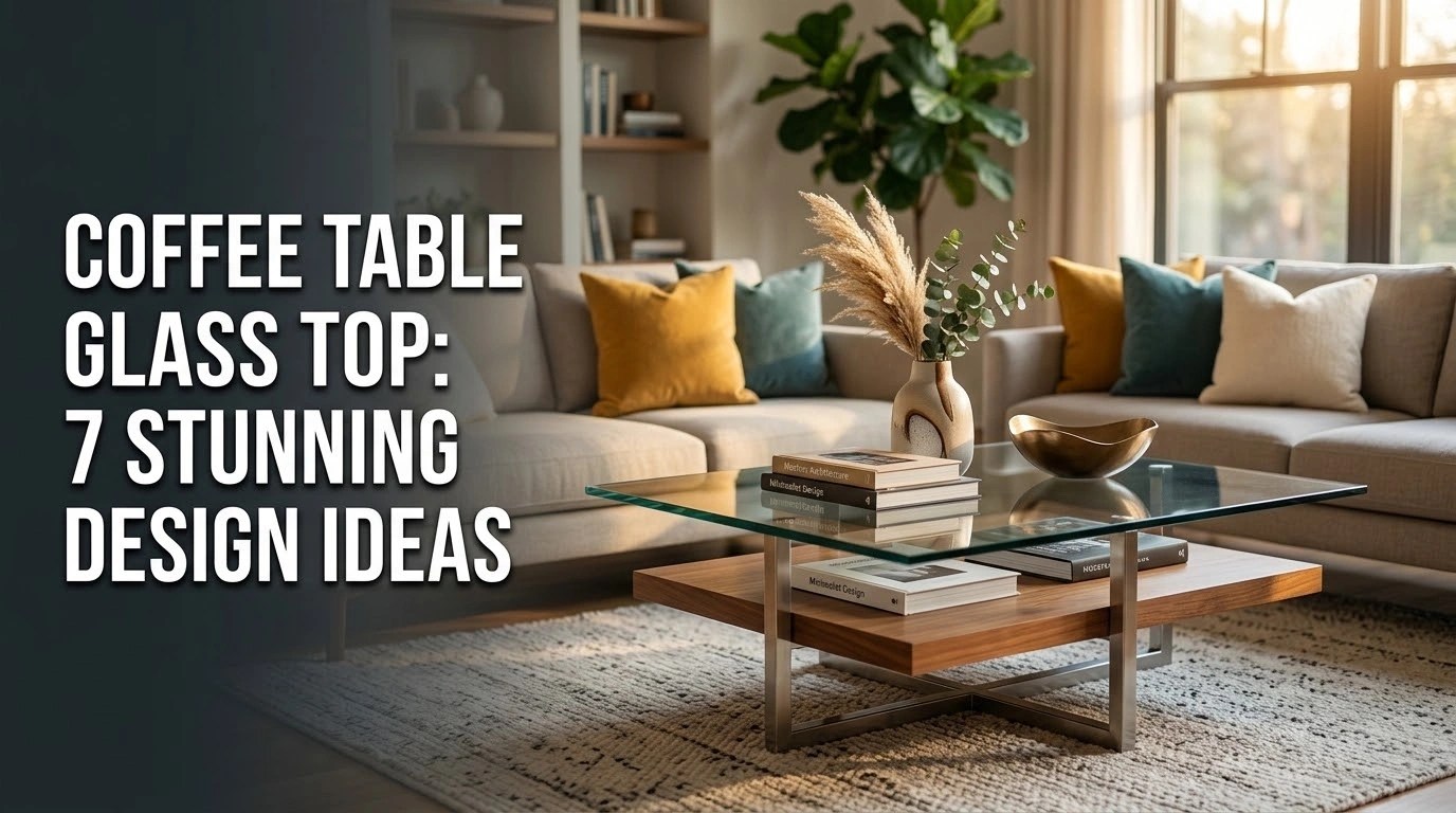 Coffee Table Glass Top: 7 Stunning Design Ideas in [year]