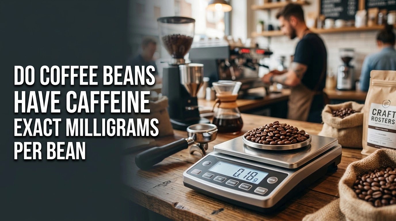 Do Coffee Beans Have Caffeine Exact Milligrams Per Bean
