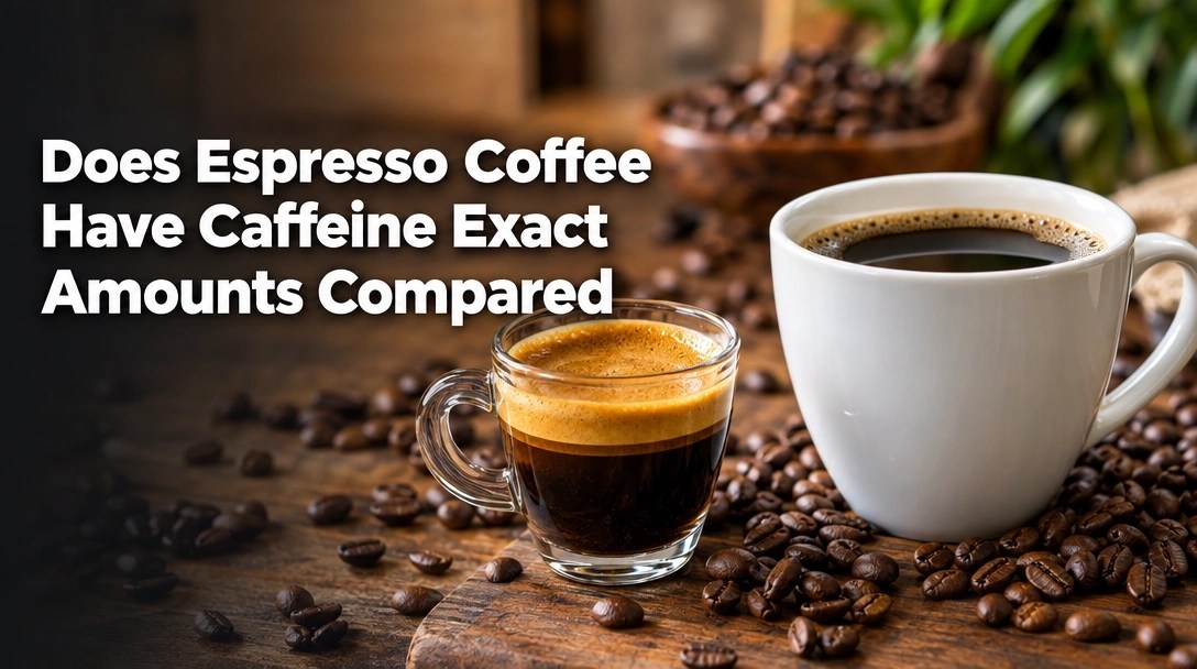 Does Espresso Coffee Have Caffeine Exact Amounts Compared