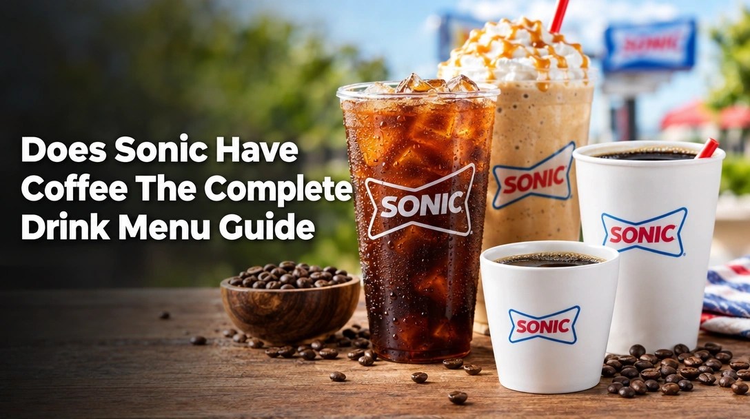 Does Sonic Have Coffee The Complete Drink Menu Guide For [year]