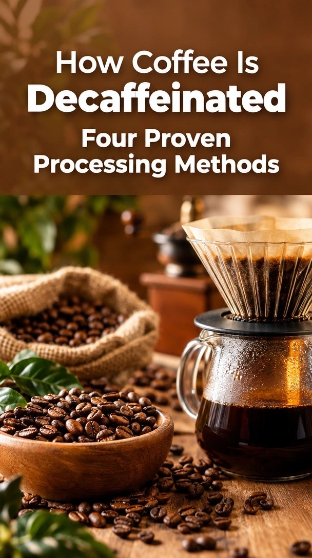 how coffee is decaffeinated