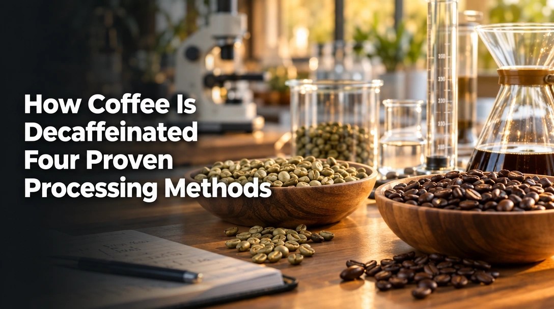 How Coffee Is Decaffeinated Four Proven Processing Methods