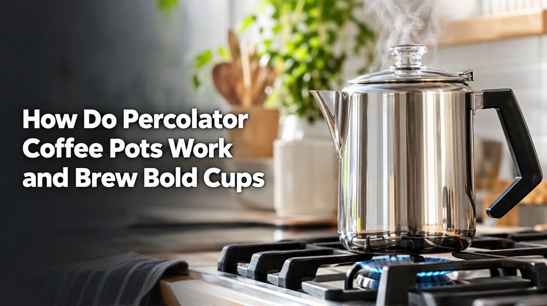 How Do Percolator Coffee Pots Work and Brew Bold Cups