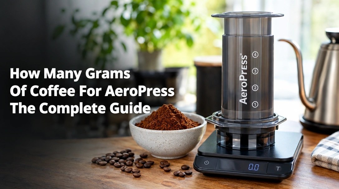 How Many Grams Of Coffee For AeroPress The Complete Guide 8 How Many Grams Of Coffee For AeroPress The Complete Guide