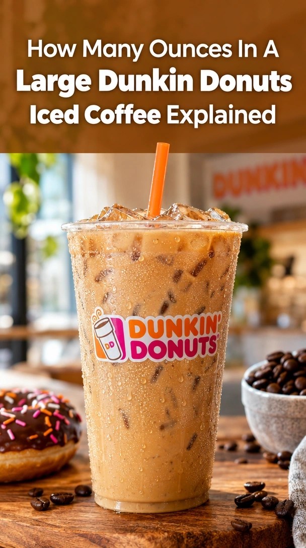 How Many Ounces In A Large Dunkin Donuts Iced Coffee Explained 1 how many ounces in a large dunkin donuts iced coffee