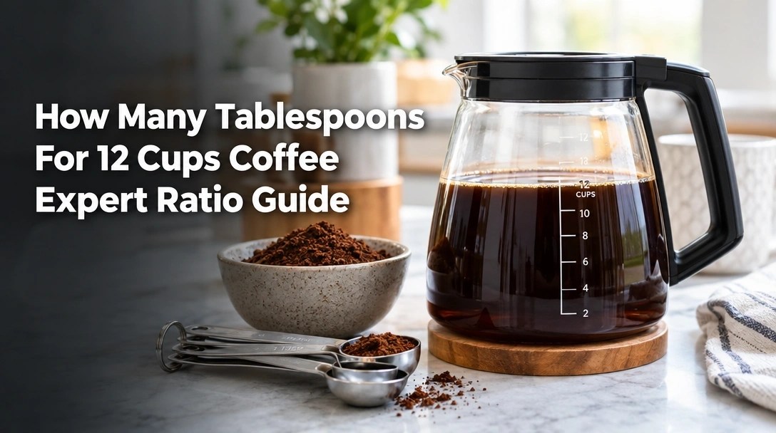 How Many Tablespoons For 12 Cups Coffee Expert Ratio Guide