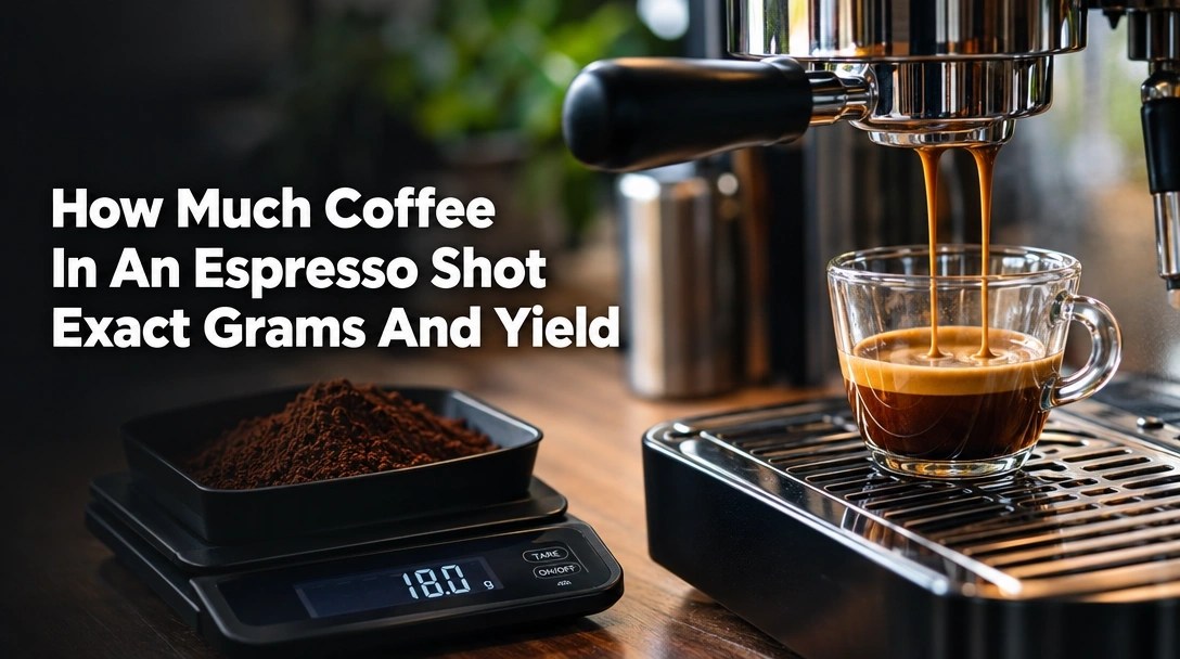 How Much Coffee In An Espresso Shot Exact Grams And Yield
