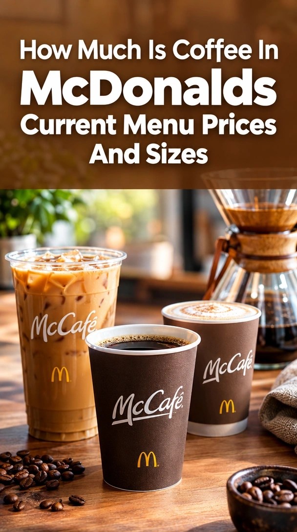 How Much Is Coffee In McDonalds Current Menu Prices And Sizes 1 how much is coffee in mcdonalds