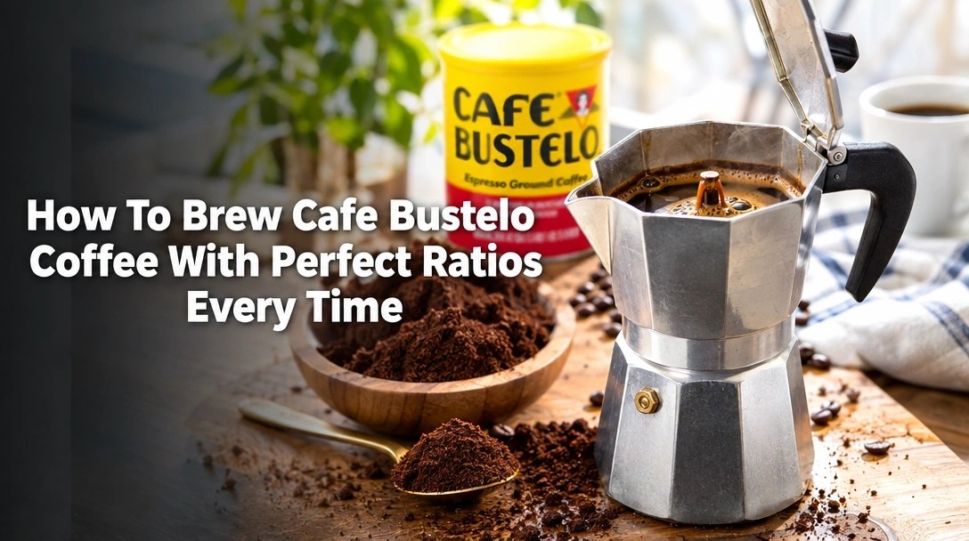 How To Brew Cafe Bustelo Coffee With Perfect Ratios Every Time