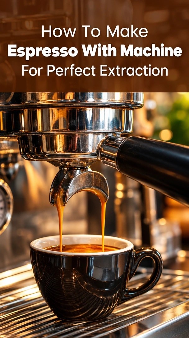 How To Make Espresso With Machine For Perfect Extraction 1 how to make espresso with machine